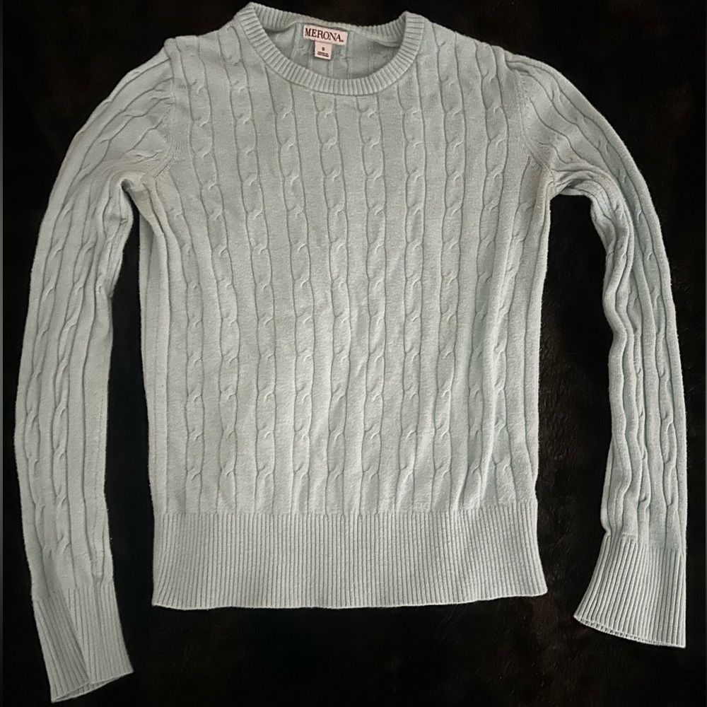 MERONA Light Blue Long Sleeve